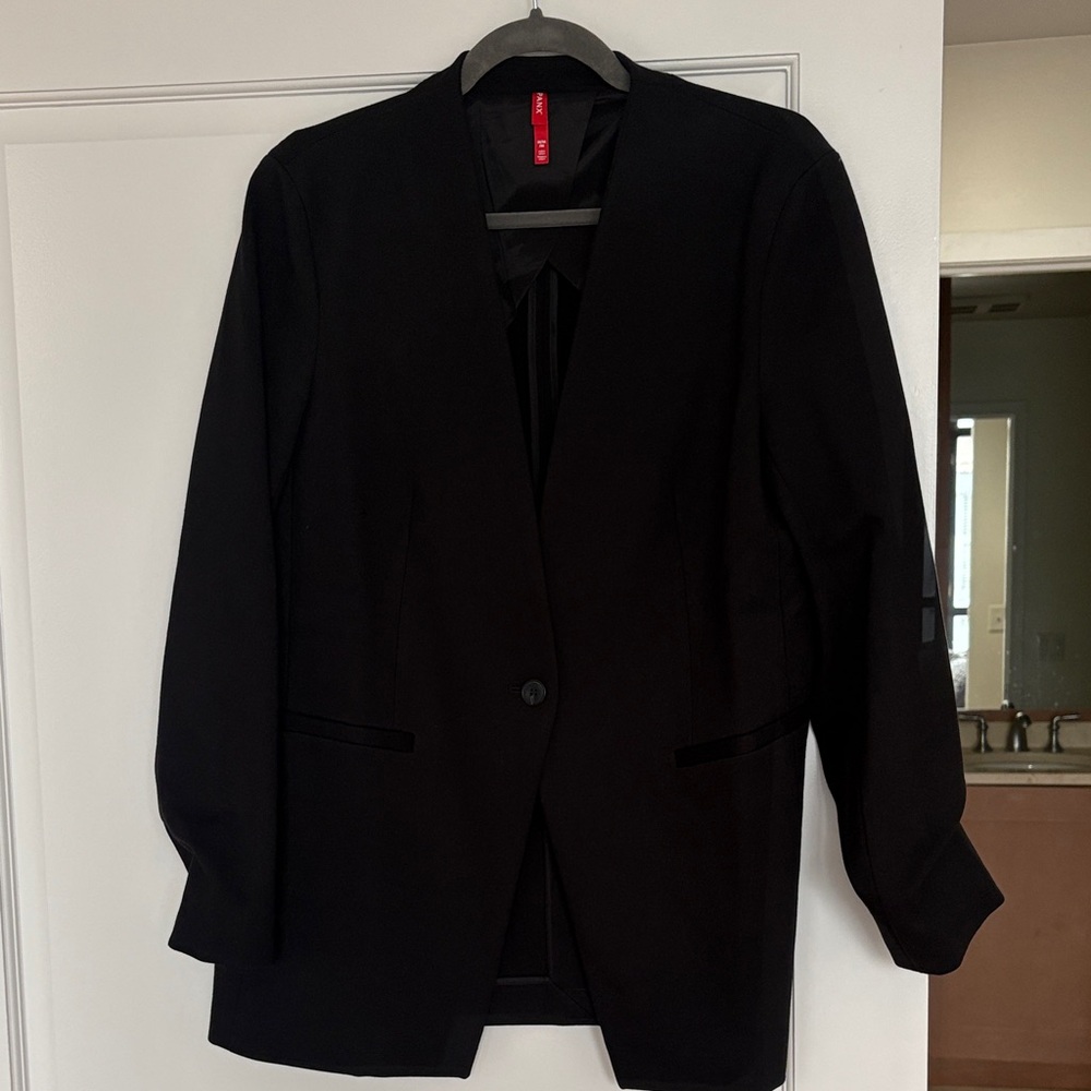 Spanx Oversized Black Blazer Size Medium